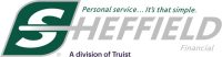 Logo of Sheffield Financial, providers of golf cart financing solutions.